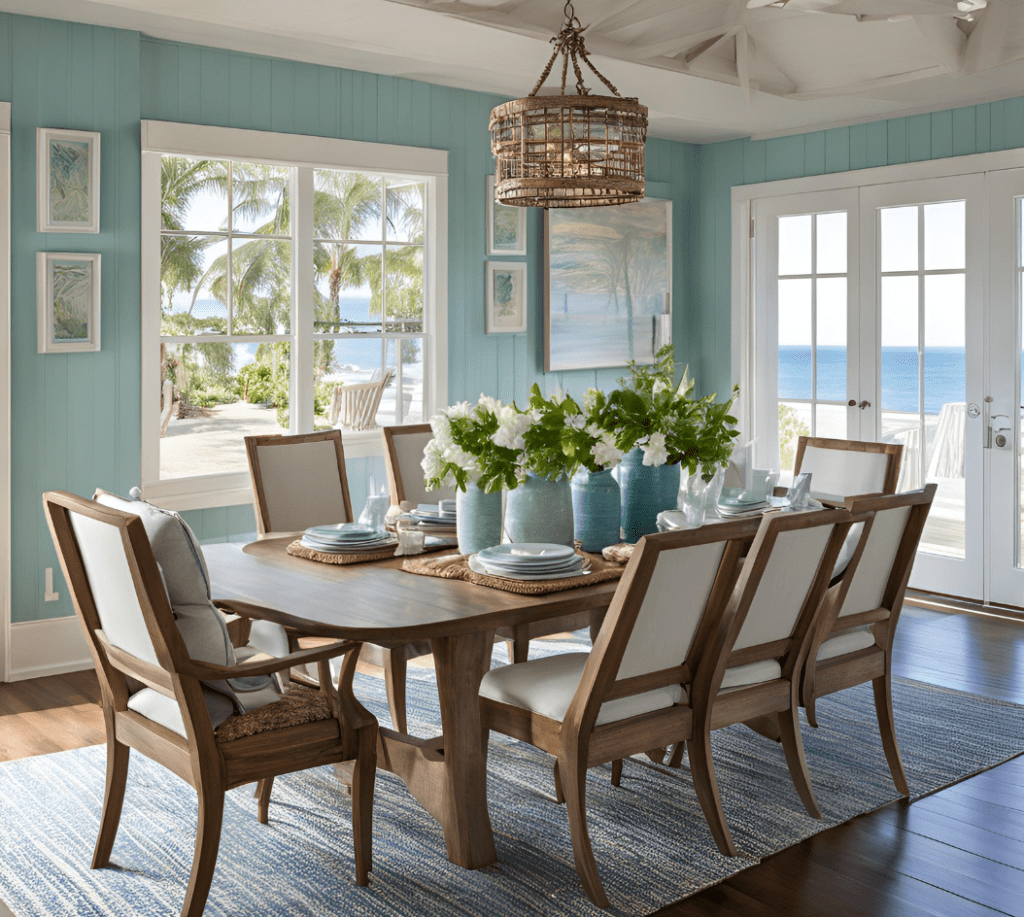Unique Coastal Dining Room Designs for Beach Homes