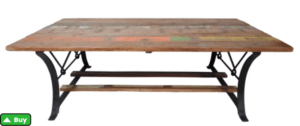 Vintage Reclaimed Wood Coffee Table