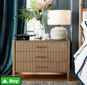 Lewis 3-Drawer Nightstand (38 inches) - williams-sonoma.com