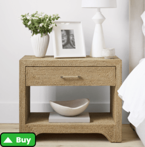 Point Reyes 1-Drawer Woven Nightstand (32 inches) - williams-sonoma.com