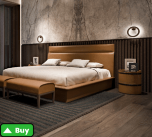 ST708 - Round Bed Side Table - 1stdibs.com